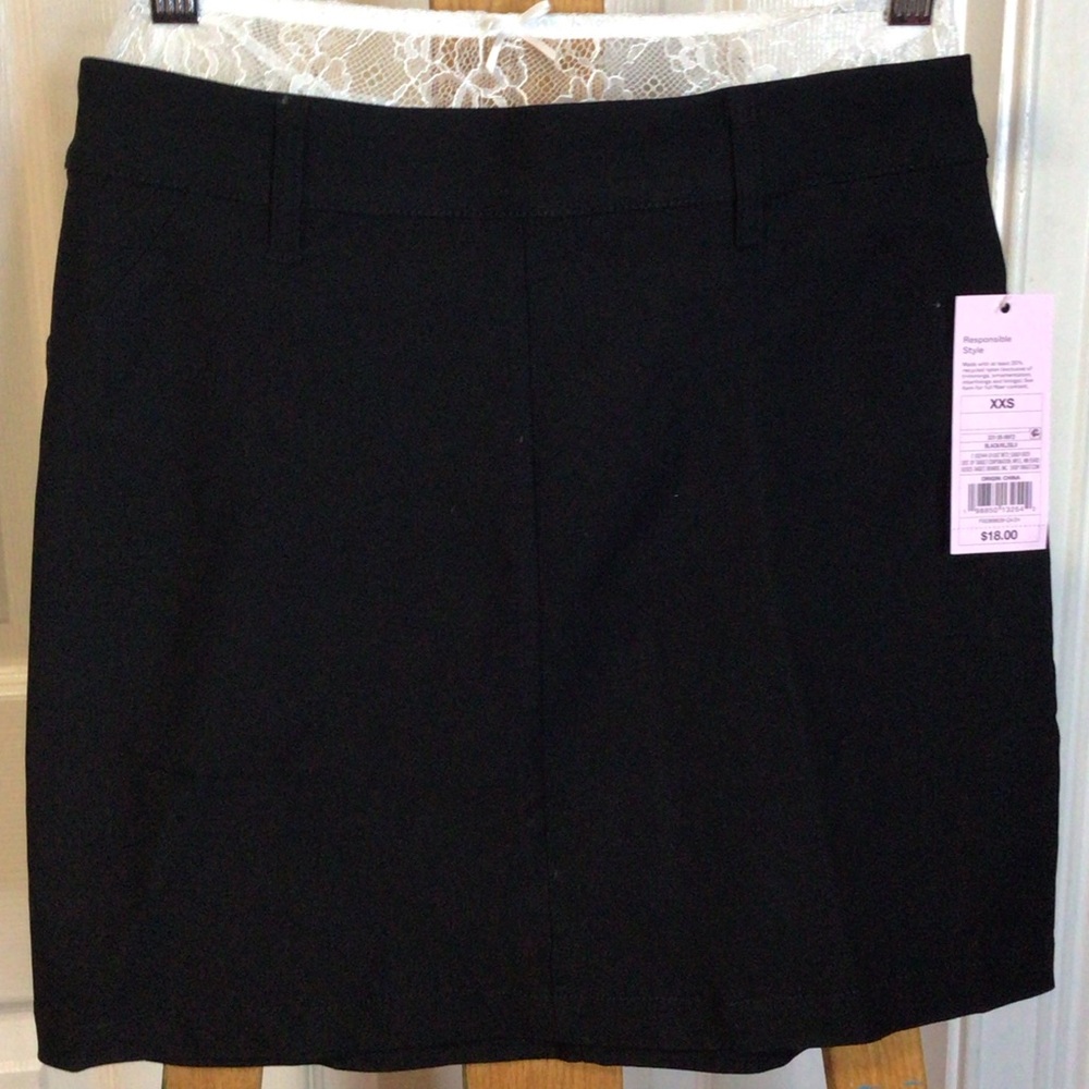 Wild Fable Black Mini Skirt